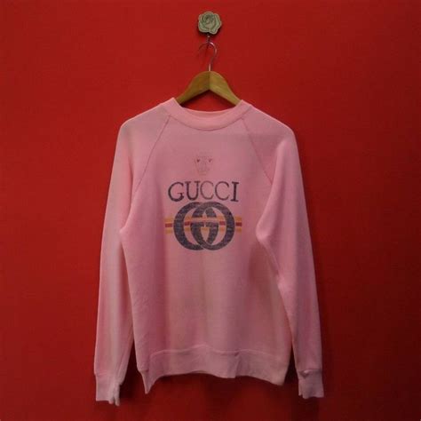 rip off pink gucci sweatshirt|gucci sweatshirts for women.